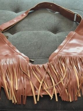 Sash Bag | Fringe Brown | Women